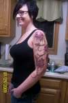 Color Started tattoo
