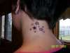 Neck Stars tattoo