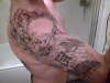 continuation of full sleeve tattoo