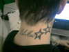 stars and name tattoo