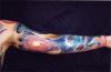 Space Sleeve Inside tattoo