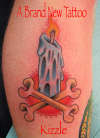 CandleTatzapper tattoo