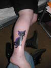 Mystery the Cat tattoo