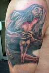 Pat's goya tattoo