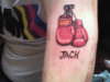 boxing gloves tattoo