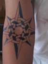 Hybrid Nautical Star tattoo