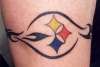 Steelers Armband tattoo