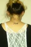 faith tat tattoo