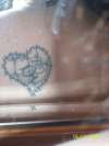 Zodiac Heart tattoo