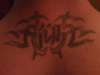 Back of neck tattoo tattoo