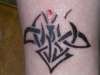 Tribal Rose tattoo
