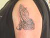 hands tattoo