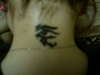 tribal eye tattoo