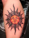 Celtic Sun tattoo
