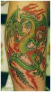 Dragon tattoo