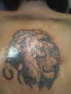 Lion zodiac tattoo