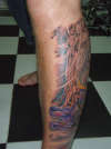 Asian lady 1/3 tattoo