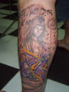 Asian lady 2/3 tattoo