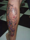 Asian lady 3/3 tattoo