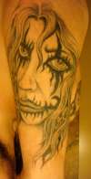 Jesterette tattoo