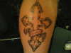 Cross tattoo