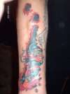 Gangster Clown tattoo