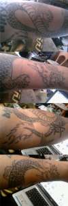 dragon tattoo
