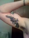 pistol tattoo