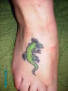 Gecko tattoo