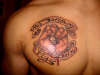 His Suffering, My Pain tattoo