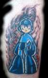 Mega Man tattoo