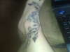 grape vines and stars tattoo