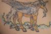 Flying Pony tattoo