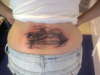 horse and jockey tattoo
