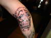 Sad Mask tattoo