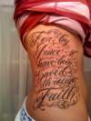 "for by grace i have been saved through faith tattoo