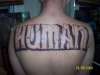 Human tattoo