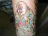 One eye tattoo