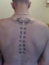 Tribal + 7 deadly sins (Jap) tattoo