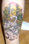 scorpion cover up tattoo