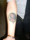 "Beer Logo" Miller Highlife tattoo
