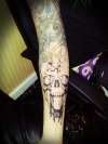 SKULL SLEEVE tattoo