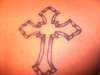 Cross tattoo