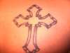 Cross tattoo