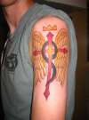 Fullmetal Alchemist with a twist tattoo