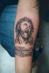 Jesus tattoo
