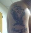 In memory tattoo