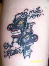 r forearm tattoo
