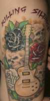Guitar. tattoo