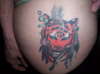 a tiger in her pants tattoo